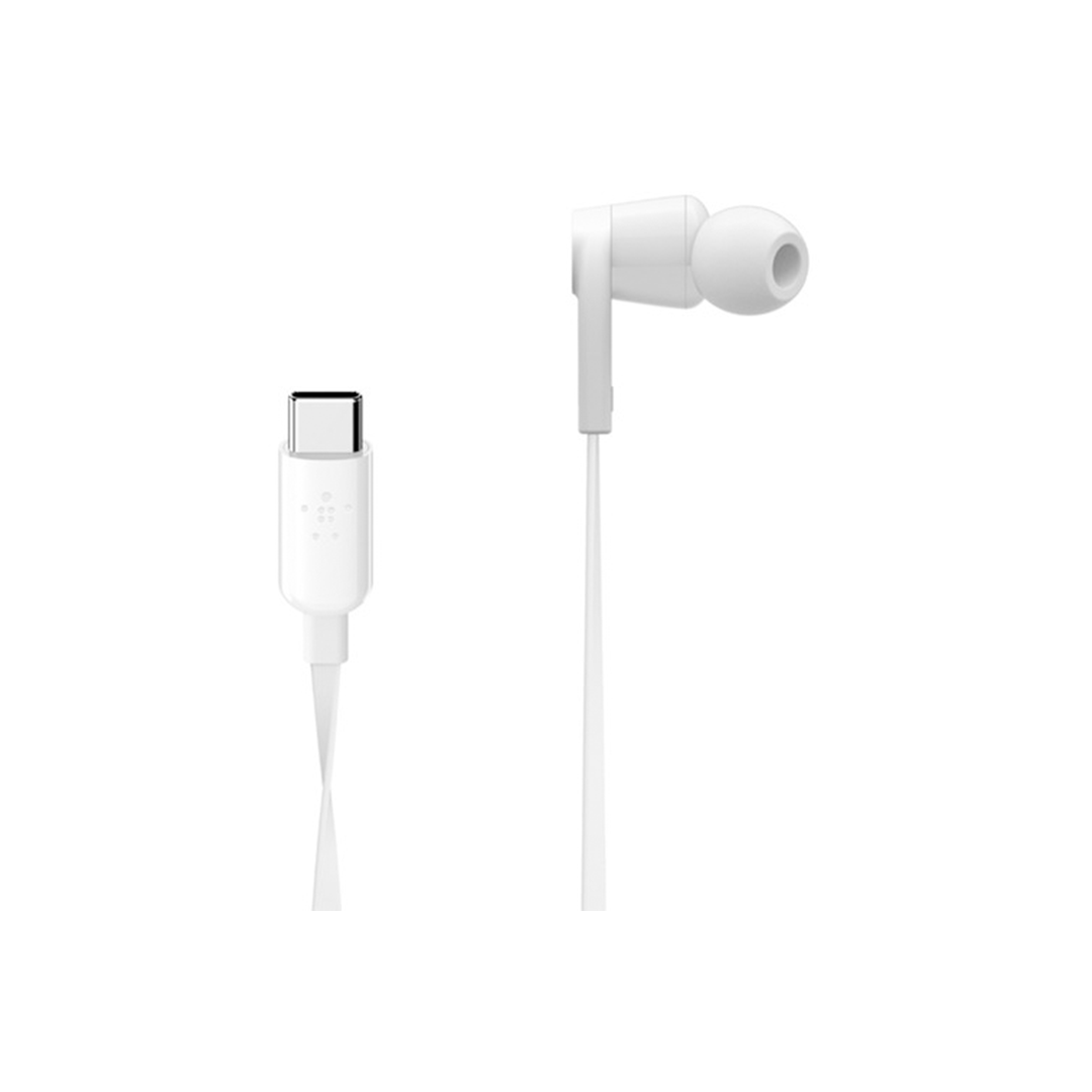 Belkin RockStar In-Ear Headphones with USB Type-C Connector in Qatar Belkin RockStar In-Ear Headphones with USB Type-C Connector in Qatar